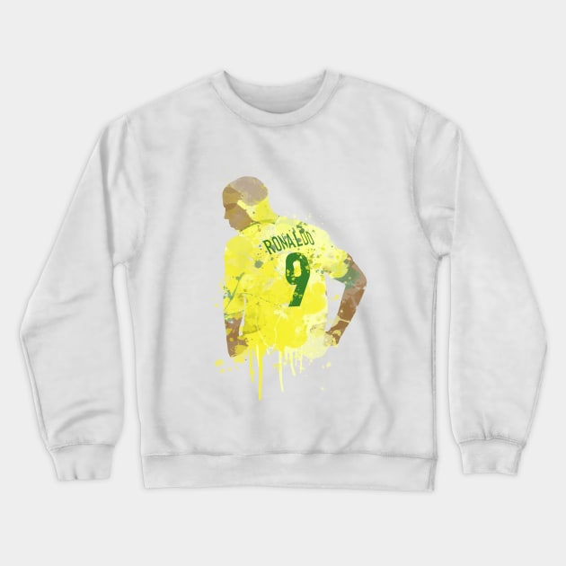 Ronaldo - Brazilian Legend Crewneck Sweatshirt by FootballArcade